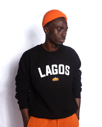 LAGOS YELLOW BUS Sweatshirt (Black)