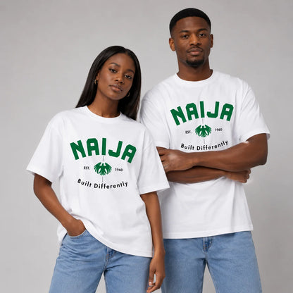 NAIJA VIBES TEES - White